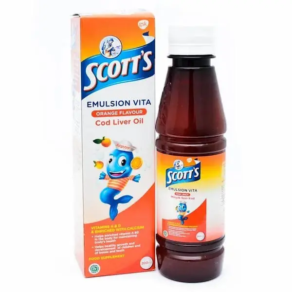 SCOTTS EMULSION ORANGE COD LIVER